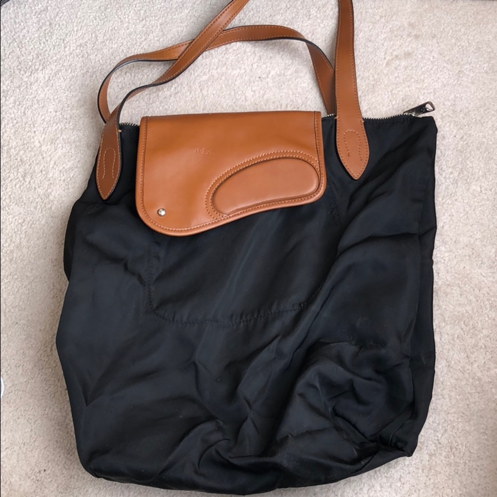 Ralph Lauren black hand bag